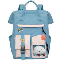 Mochila Juvenil Feminina Moderna Faculdade Cursinho Escola Dia a Dia Compacta Luxo Multi Bolsos Treino Academia Casuual Mochila Juvenil Feminina Moderna Faculdade Cursinho Escola Dia a Dia Compacta Luxo Multi Bolsos Treino Academia Casuual