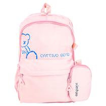 Mochila Juvenil Feminina para Escola e Faculdade, Espaçosa e Reforçada, Design Moderno e Confortável, Vários Compartimentos - AMG