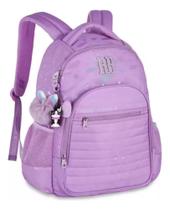 Mochila Juvenil Feminina Rebecca Bonbon Escolar Com Chaveiro RB24588