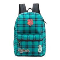 Mochila Juvenil Harry Potter Verde Luxcel - Ideal para Escola e Aventuras Mochila Juvenil Harry Potter Verde Luxcel - Ideal para Escola e Aventuras