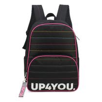 Mochila Juvenil Luxcel Up4you Preta - MS46358