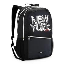 Mochila Juvenil Masculina Bolsa Reforçada Brooklin New York