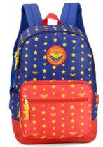 Mochila Juvenil Mulher Maravilha Grande Wander Original Luxcel Mochila Juvenil Mulher Maravilha Grande Wander Original Luxcel