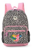 Mochila Juvenil Original Up4You Vaca Zebra Onça - Preto Mochila Juvenil Original Up4You Vaca Zebra Onça - Preto