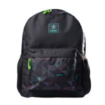 Mochila Juvenil Poliéster Impermeável Rabisk Vibes Verde