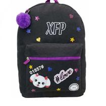 Mochila Juvenil + Pompom Dog Love Escolar Resiste Xfp-01857