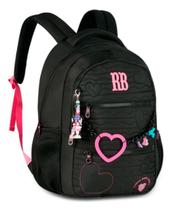 Mochila Juvenil Rebecca Bonbon Rb27014 Costa Escolar COR:PRETA Mochila Juvenil Rebecca Bonbon Rb27014 Costa Escolar COR:PRETA