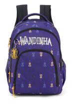 Mochila Juvenil Wandinha Roxo MJ47261WD-RX - Luxcel