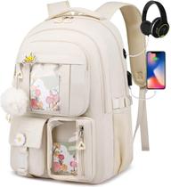 Mochila kadilong School para meninas adolescentes de 25 litros com compartimento para laptop Mochila kadilong School para meninas adolescentes de 25 litros com compartimento para laptop