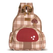 Mochila Kids Cogumelo Caramelo Masterbag