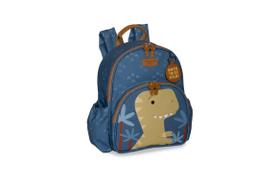 Mochila Kids Dinossauro Azul - Masterbag