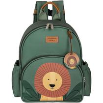 Mochila Kids Infantil Safari Leão com Estojo Escolar Masterbag
