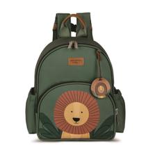Mochila Kids Leão Verde Masterbag
