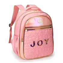 Mochila Kika Joy Rosa Escuro Notebook - Nova Rio