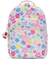 Mochila Kipling Seoul BTS para laptop de 15" com alças acolchoadas