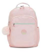 Mochila Kipling Seoul College Blush Metallic Rosa Mochila Kipling Seoul College Blush Metallic Rosa
