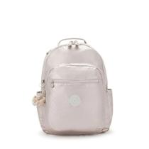 Mochila Kipling Seoul Dourada Original