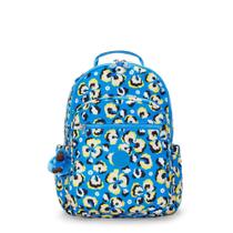 Mochila Kipling Seoul Leopard Floral