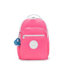 Mochila Kipling Seoul para Laptop 15" - Nylon Preta - Para Mulheres