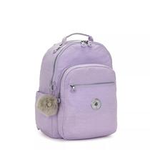 Mochila Kipling Seoul para laptop de 15" com alças acolchoadas e compartimento Mochila Kipling Seoul para laptop de 15" com alças acolchoadas e compartimento