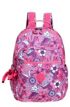 Mochila Kipling Seoul Prt para laptop de 15" resistente e espaçosa Mochila Kipling Seoul Prt para laptop de 15" resistente e espaçosa