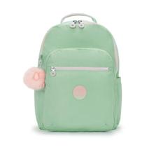 Mochila Kipling Seoul Soft Green Metallic 27L