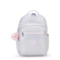 Mochila Kipling Seoul Xl Prata