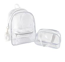 Mochila Kit Enfermagem + Necessaire + Pompom Medida Branca