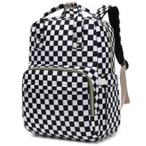 Mochila Kouxunt Checkered para mulheres e meninas e laptop de 15,6 polegadas Mochila Kouxunt Checkered para mulheres e meninas e laptop de 15,6 polegadas