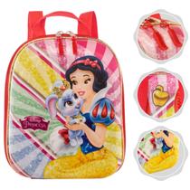 Mochila Lancheira Infantil com Alças e Relevo 3D