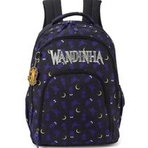 Mochila Laptop Nevermore Wandinha Addams Preto Original