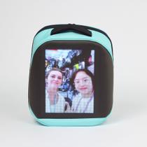 Mochila LED Personalizável Bluetooth Inteligente Display Digital para Imagens e Textos Criativos Mochila LED Personalizável Bluetooth Inteligente Display Digital para Imagens e Textos Criativos