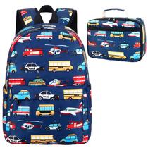 Mochila LEDAOU Kids School com lancheira para jardim de infância para meninos