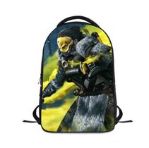 Mochila Legend Kids School Mochila Oxford impressa em 3D 24x12x30cm Mochila Legend Kids School Mochila Oxford impressa em 3D 24x12x30cm