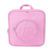 Mochila LEGO Small Brick Light Pink para crianças e adultos