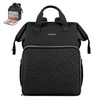 Mochila Leudes Yarn Storage Organizer 32x21x40 cm preta