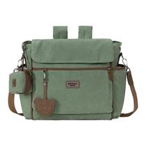 Mochila liberty c/ porta chupeta verde militar