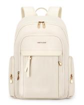 Mochila LIGHT FLIGHT Laptop 15,6" com carregamento USB bege