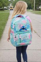 Mochila Lilo Stitch & Angel Menina Menino Infantil Promo Fichário Menina Menino Infantil Promo