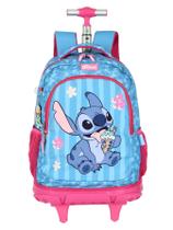 Mochila LILO STITCH Costas e Rodas Luxo Resistente Original Mochila LILO STITCH Costas e Rodas Luxo Resistente Original