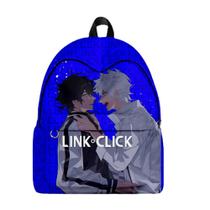 Mochila Links Clicks Anime School Bag Cartoon Student 34x17x40cm