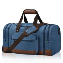Mochila Litvyak Travel 50L de lona Overnight Blue