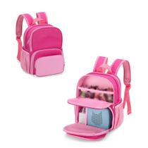 Mochila LodRid Compatível com Toniebox - Rosa Vermelho