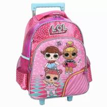 Mochila LOL Surprise de Carrinho Escolar Infantil Feminina