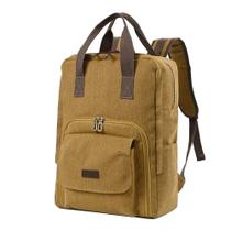 Mochila Lona Bolsa Feminina Masculina Viagem Trilha Alça