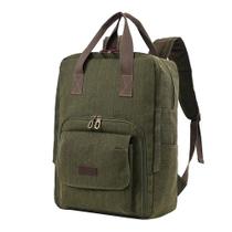 Mochila Lona Bolsa Feminina Masculina Viagem Trilha Alça