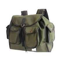 Mochila lona camping pesca ferramentas em lona Preto ref. 0001