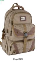 Mochila lona reforçada republic vix grande com porta notebook Mochila lona reforçada republic vix grande com porta notebook