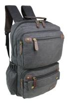 Mochila Lona Resistente Sporte Escolar Unissex Cód 9702 Mvp