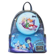 Mochila Loungefly Disney Hocus Pocus Poster em material vegano